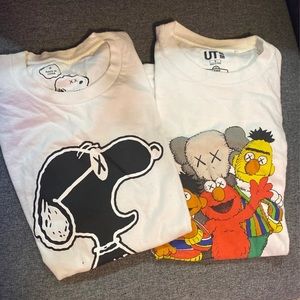 KAWS TSHIRT UNIQLO